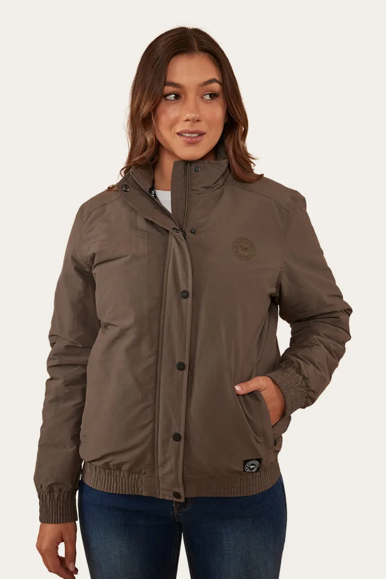 Tesbury Womens Jacket - Brown/Military