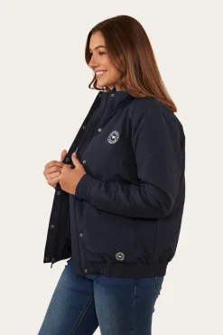 Tesbury Womens Jacket - Navy/White