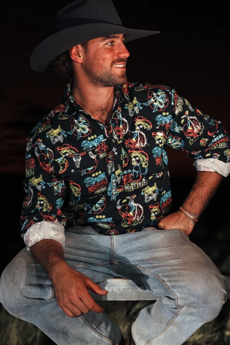 The Dyno Mens Limited Edition Work Shirt - Black / Multi