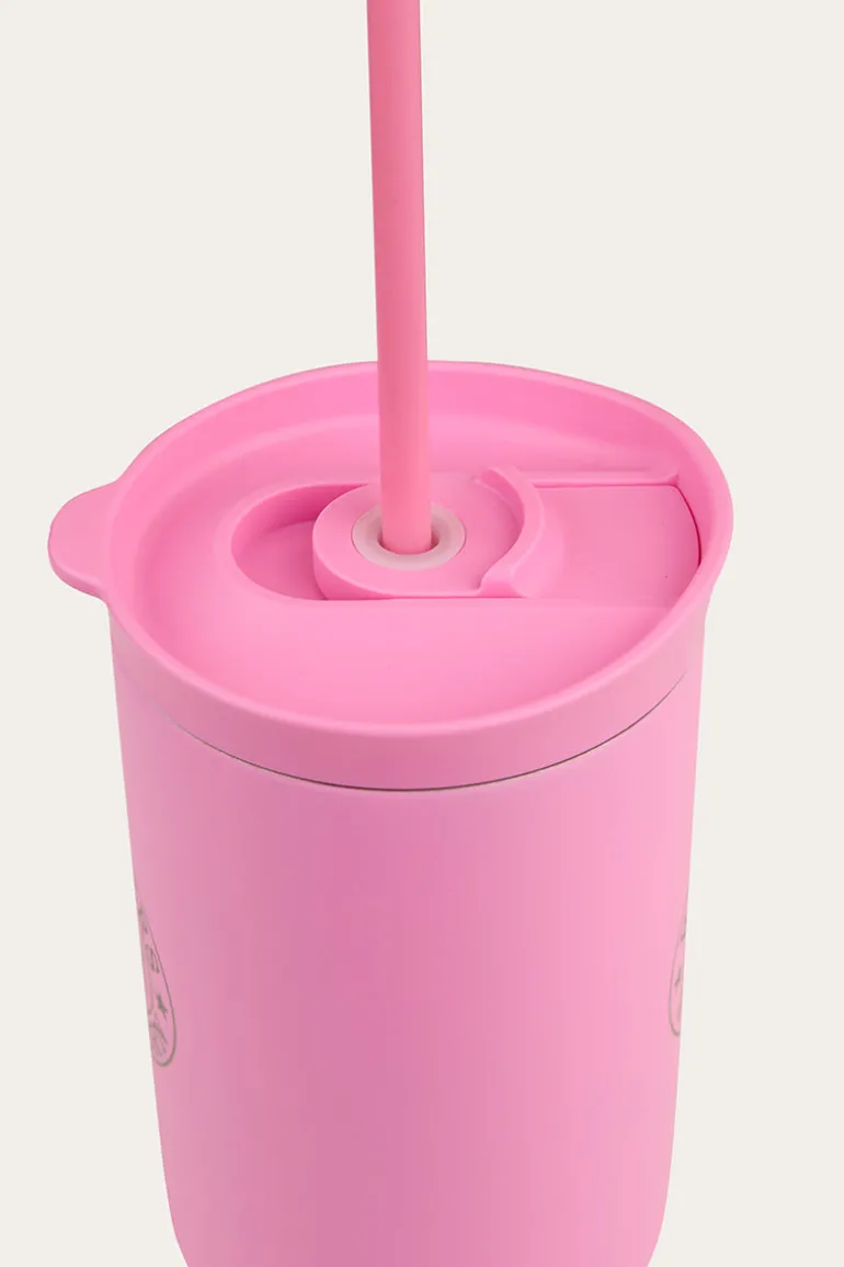 The Original Roadie Drink Bottle - Pastel Pink