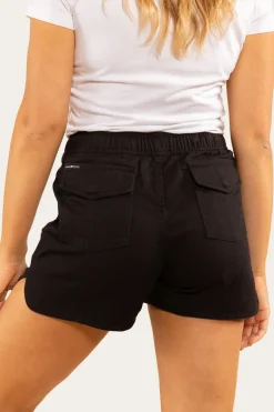 Tora Womens Heavy Weight Ruggers - Black