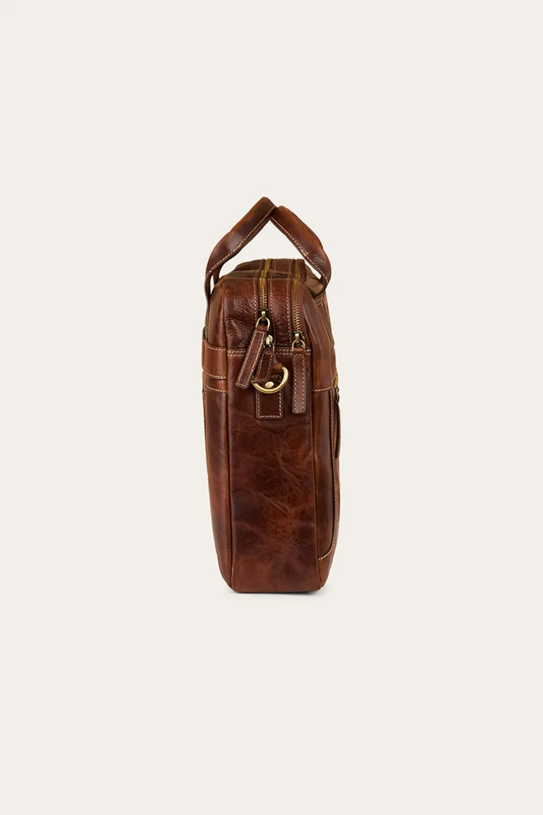 Toro Briefcase - Cognac