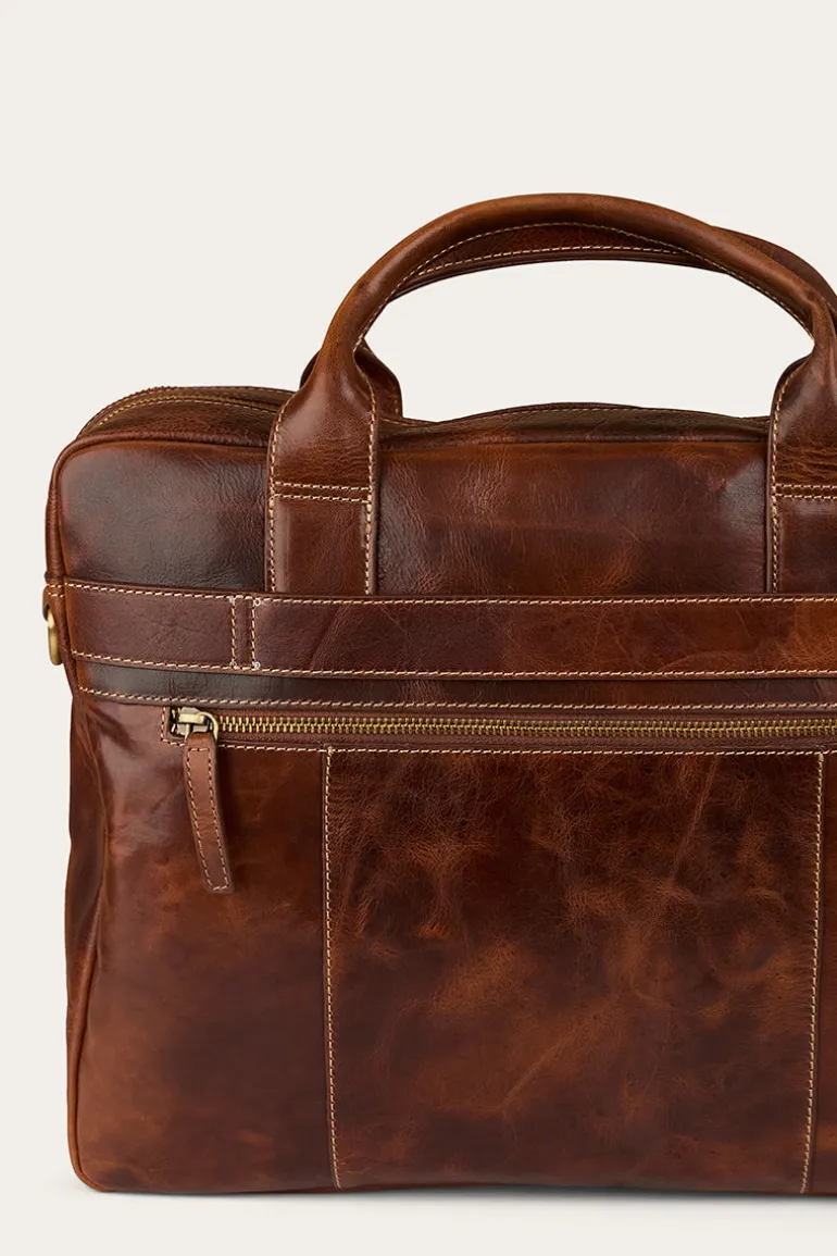 Toro Briefcase - Cognac