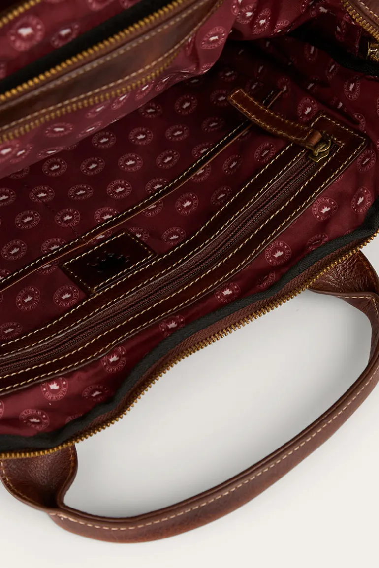 Toro Briefcase - Cognac