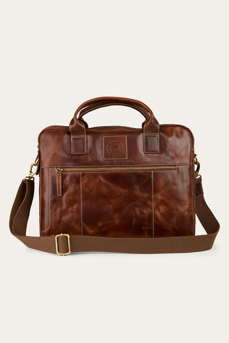 Toro Briefcase - Cognac