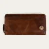 Toro Dama Zip Purse - Cognac