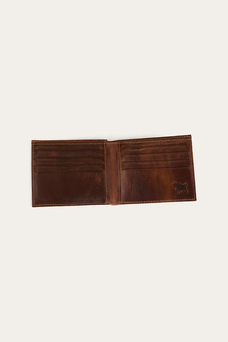 Toro Midi Wallet - Cognac