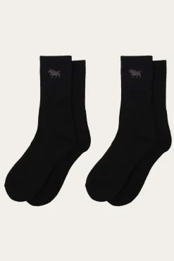 Tracker Socks - Black / Black