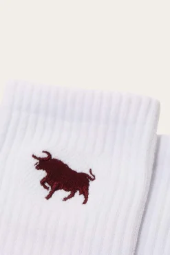 Tracker Socks - White / White