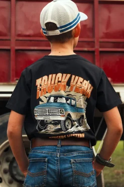 Truck Yeah Boys Classic Fit T-Shirt - Black