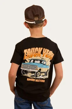 Truck Yeah Boys Classic Fit T-Shirt - Black