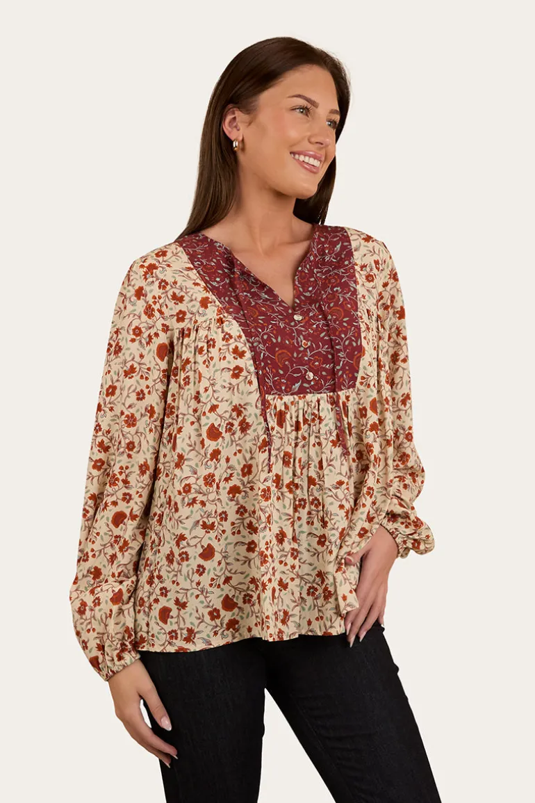 Twyla Womens Fashion Top - Off White