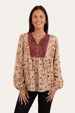 Twyla Womens Fashion Top - Off White