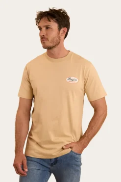 Up North Unisex T-Shirt - Dark Sand