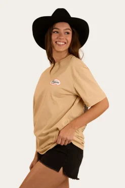 Up North Unisex T-Shirt - Dark Sand
