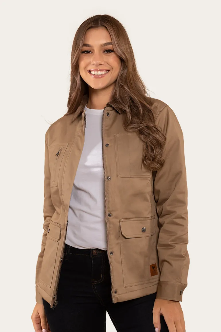 Venture Womens Jacket - Tan