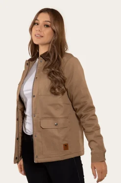 Venture Womens Jacket - Tan