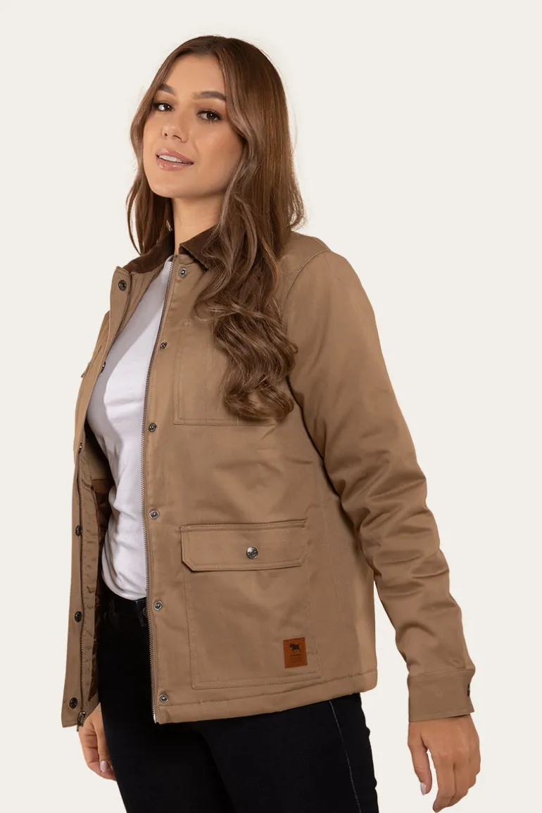 Venture Womens Jacket - Tan