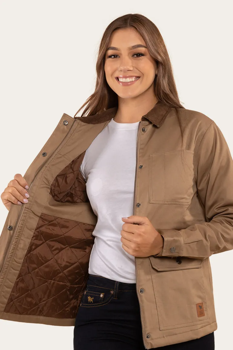 Venture Womens Jacket - Tan