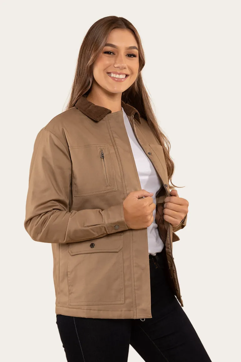 Venture Womens Jacket - Tan