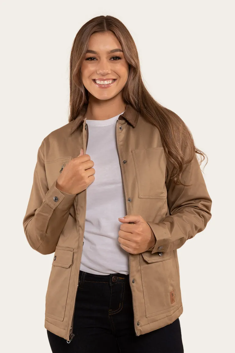 Venture Womens Jacket - Tan