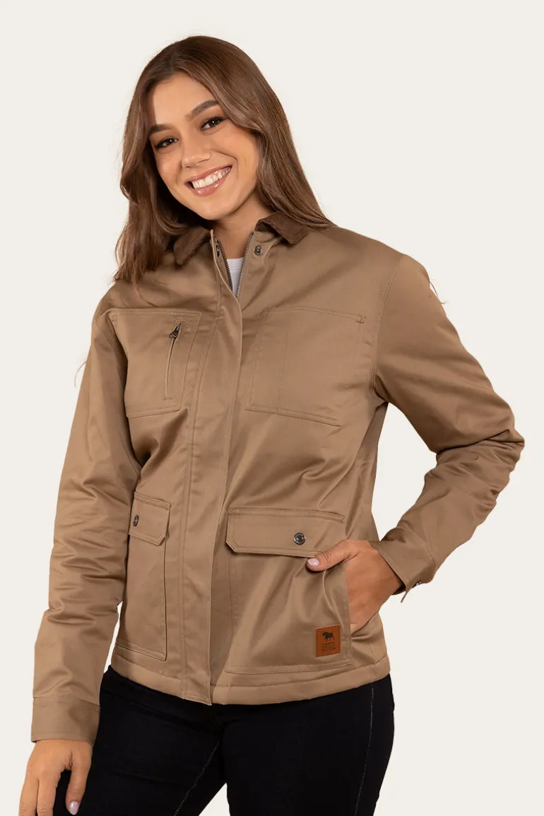 Venture Womens Jacket - Tan