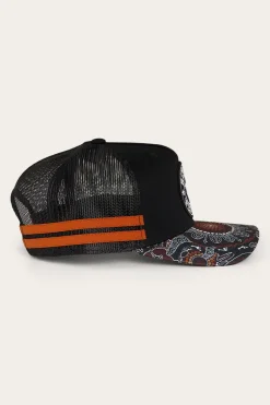 Walkabout Warrior Trucker Cap - Black