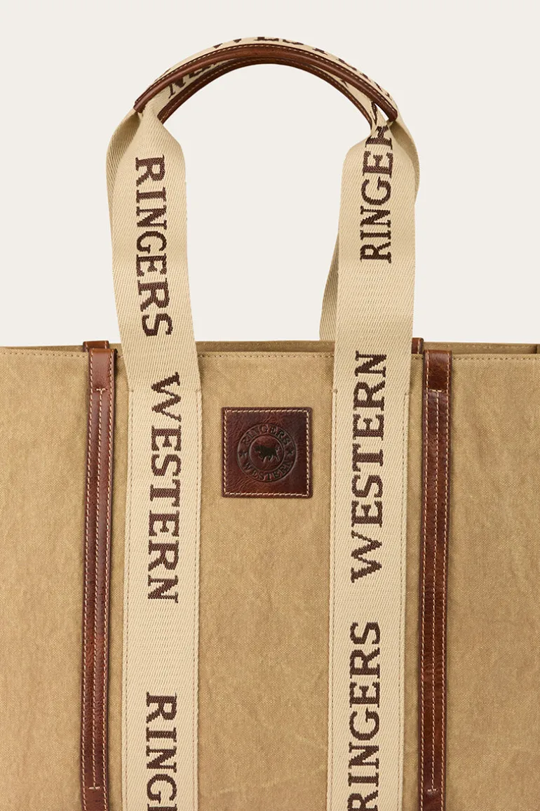 Waxicanvas Tote Shopper - Sand
