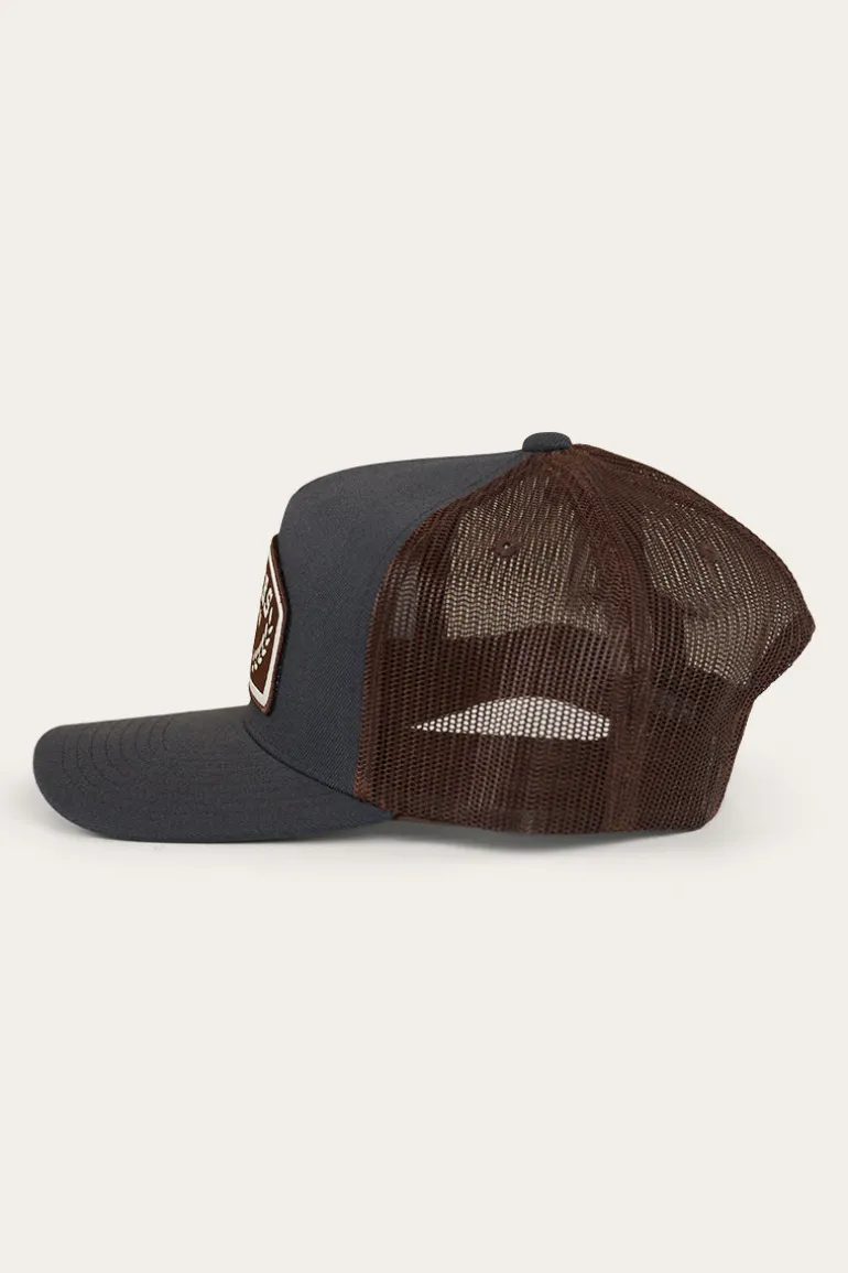 Wheatbelt Wool Trucker Cap - Charcoal