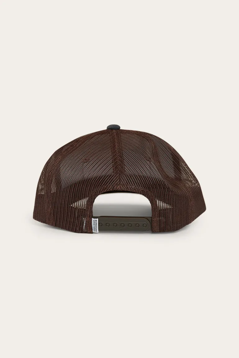 Wheatbelt Wool Trucker Cap - Charcoal
