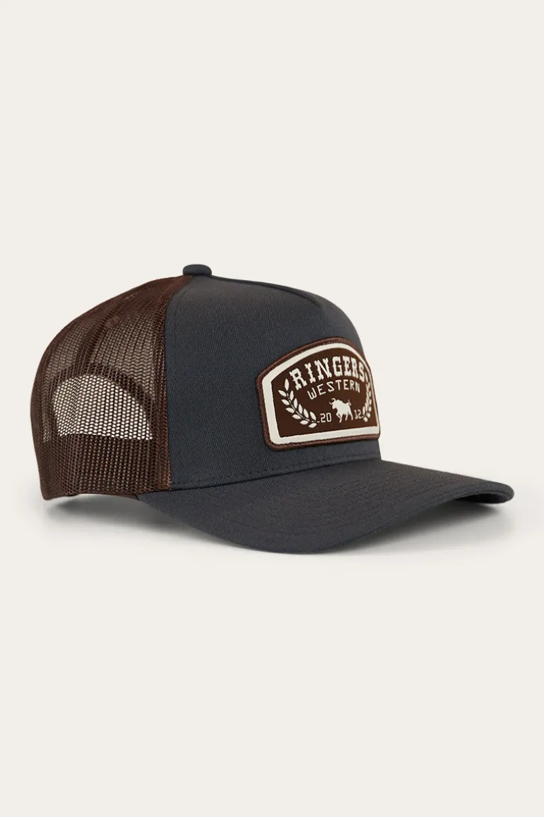 Wheatbelt Wool Trucker Cap - Charcoal