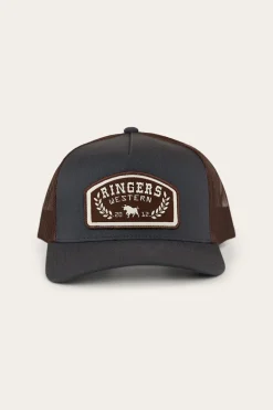 Wheatbelt Wool Trucker Cap - Charcoal