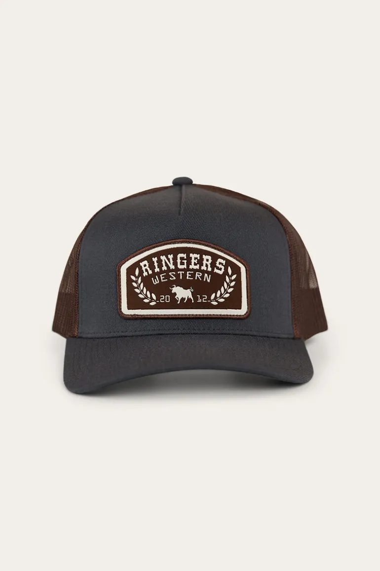 Wheatbelt Wool Trucker Cap - Charcoal