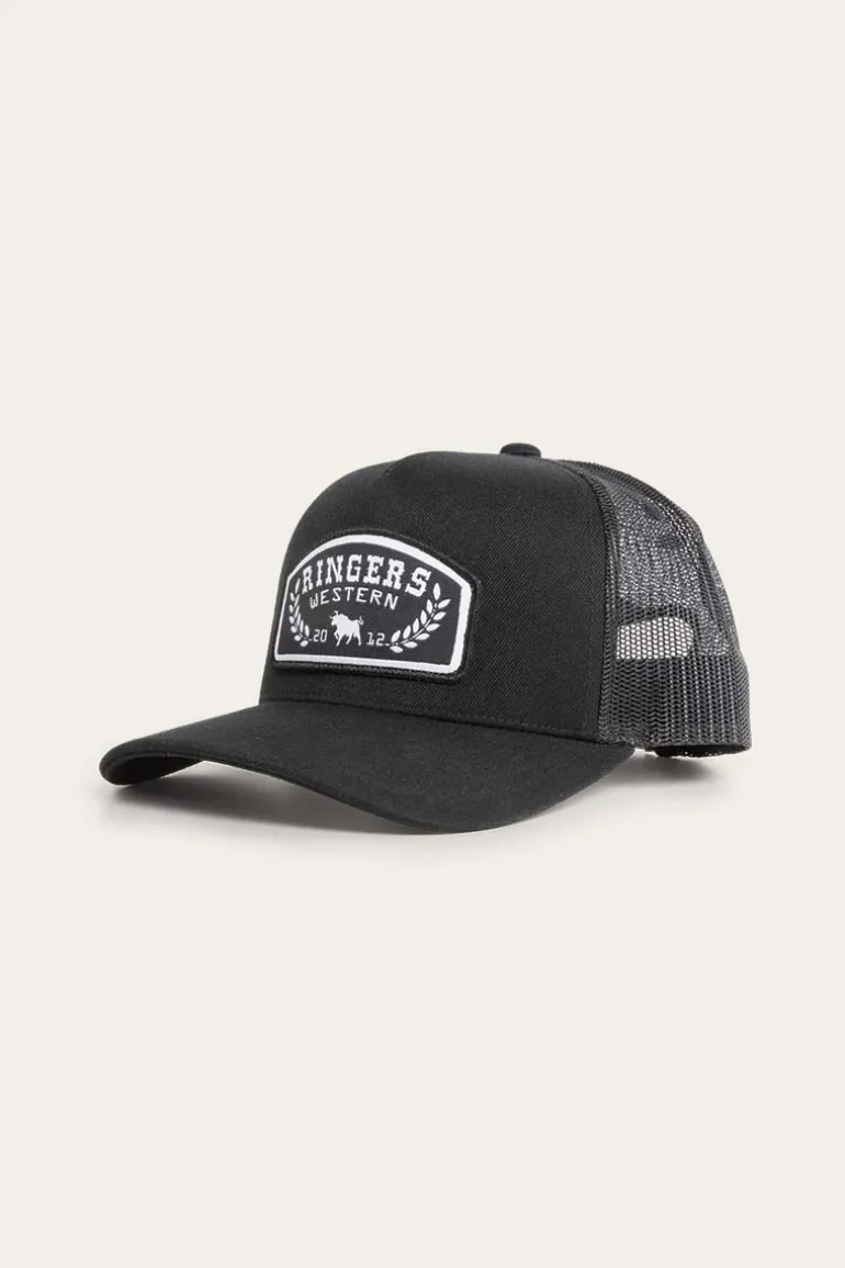 Wheatbelt Wool Trucker Cap - Black