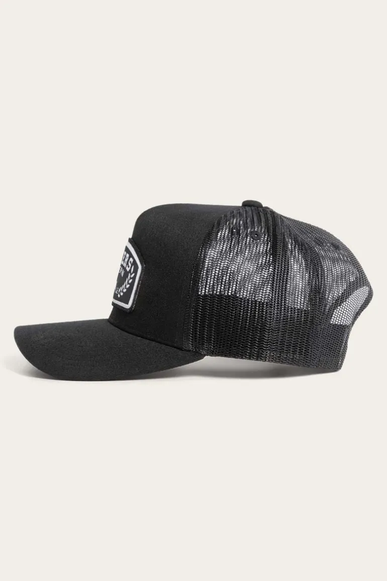 Wheatbelt Wool Trucker Cap - Black