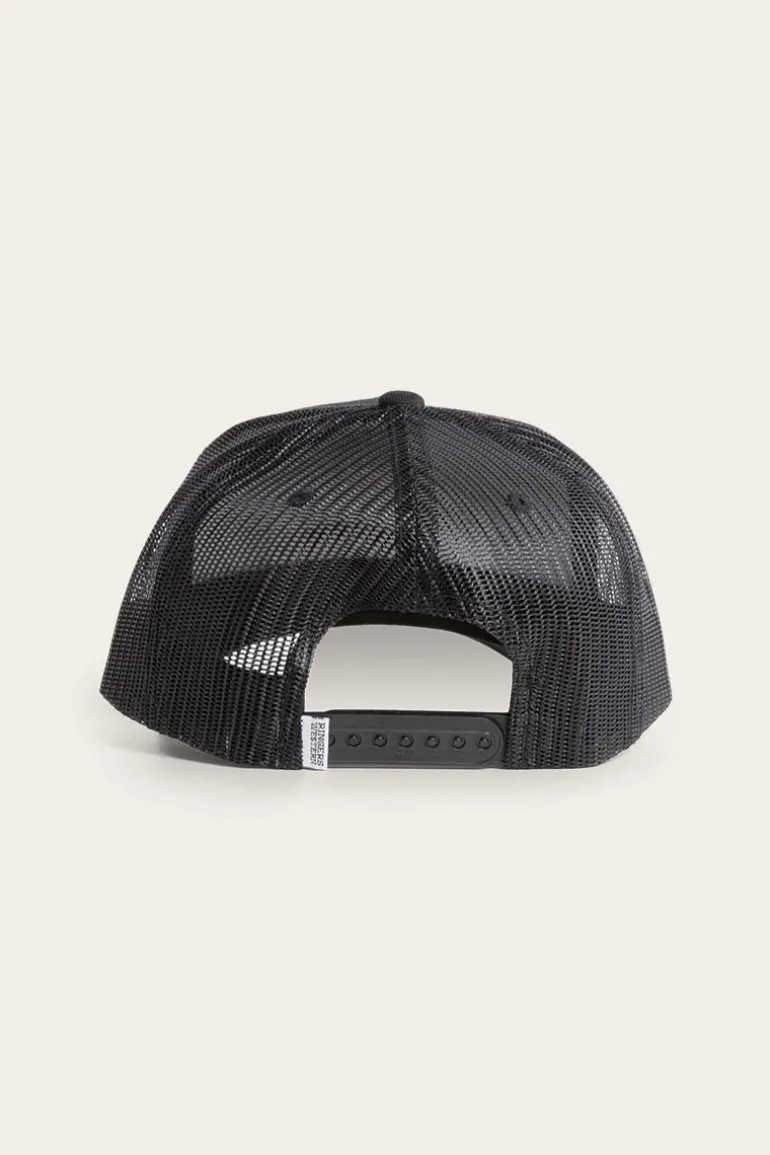Wheatbelt Wool Trucker Cap - Black