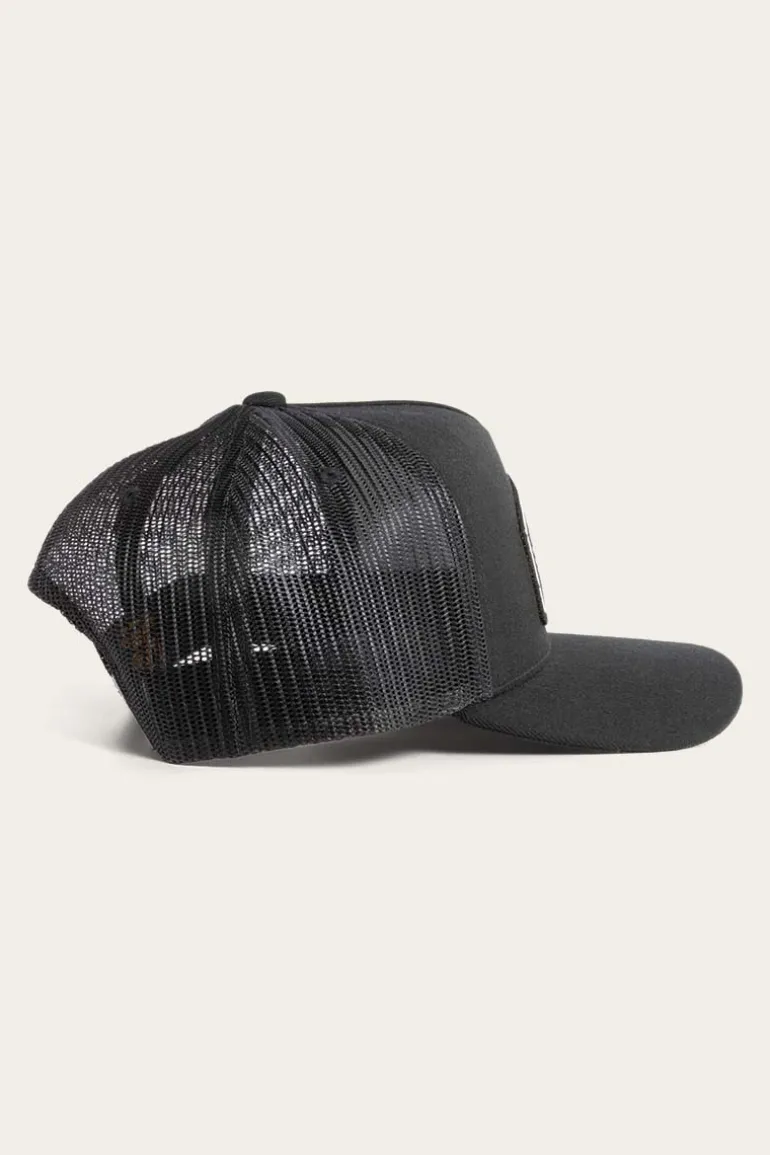 Wheatbelt Wool Trucker Cap - Black