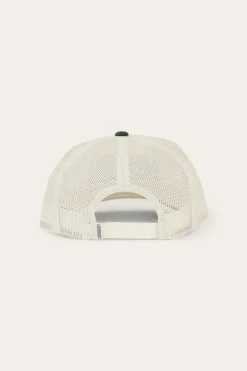 Wheatbelt Wool Trucker Cap - Off White/Pine