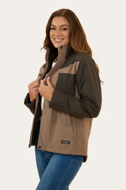 Whitney Womens Puffer Jacket - Mushroom