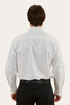 Whyalla Mens Dress Shirt - White