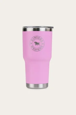 Yarra Powder Coated Insulated Tumbler - Pastel Pink
