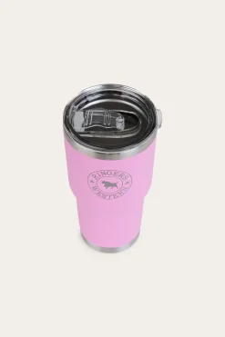 Yarra Powder Coated Insulated Tumbler - Pastel Pink