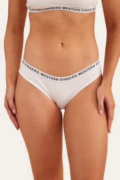 Zara Womens Hipster Brief - White